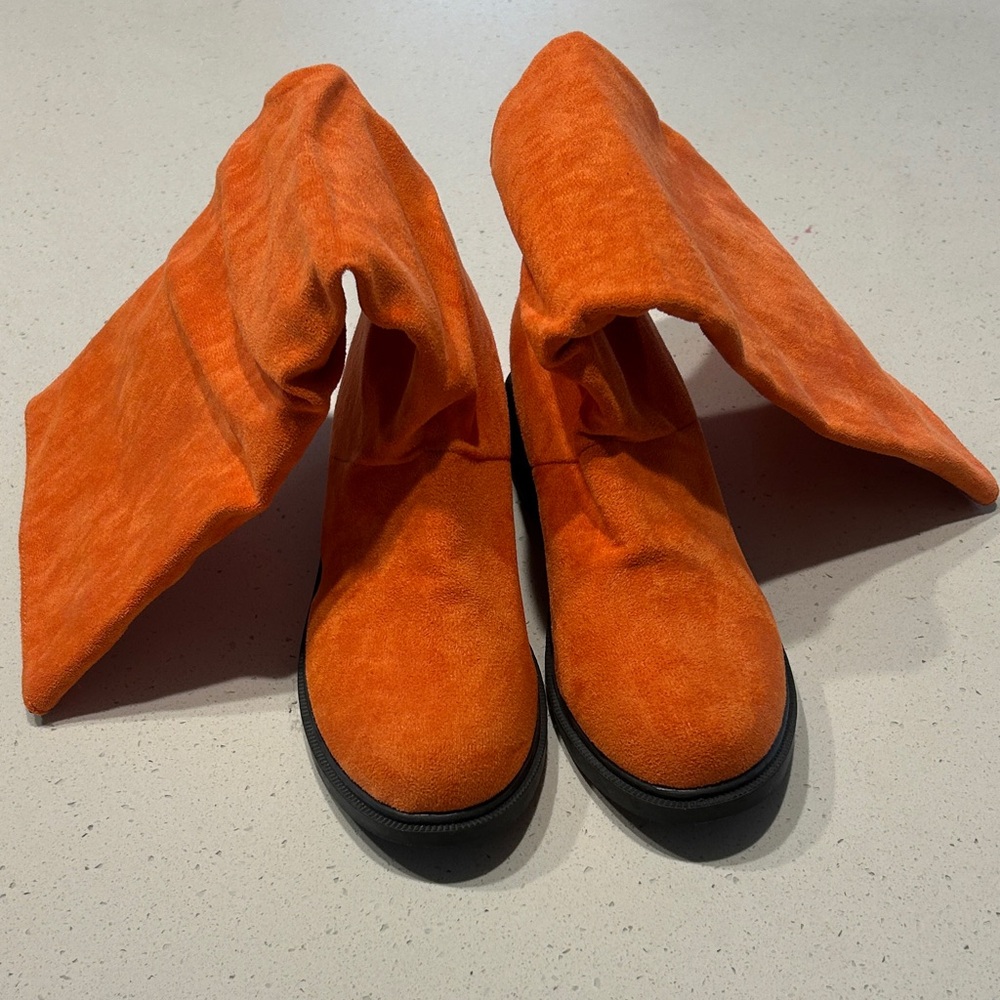 Orange Women's Boots